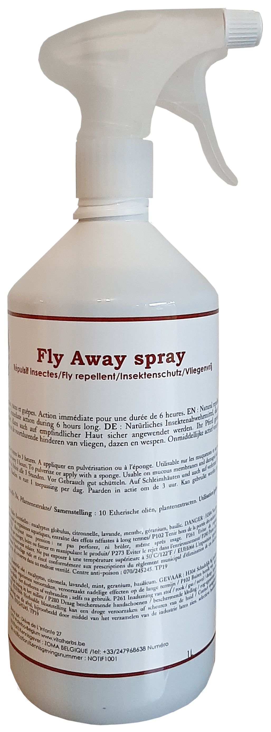 F. A spray